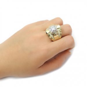 Nhẫn nam Korea cá tính 10k